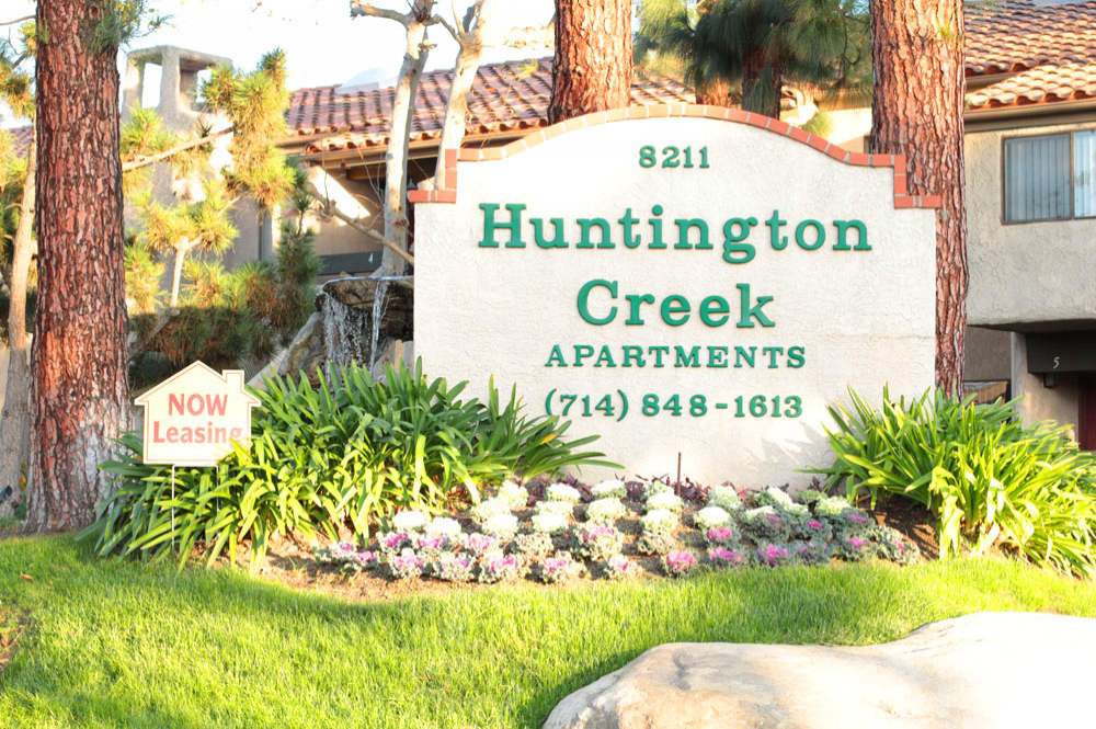 This Exteriors 1 photo can be viewed in person at the Huntington Creek Apartments, so make a reservation and stop in today.